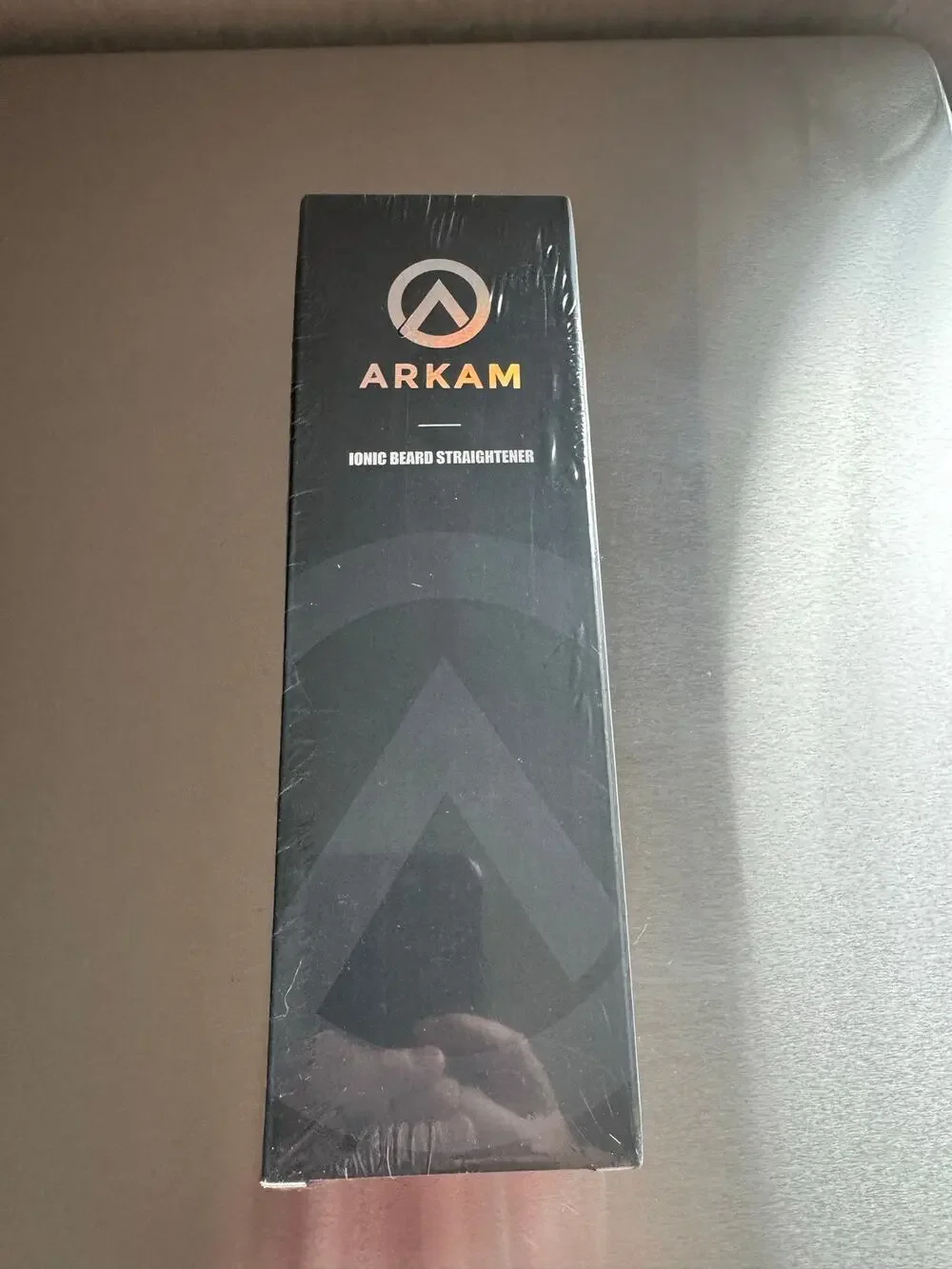 Arkam Ionic Beard Straightener Brush Heated Grooming Kit Black